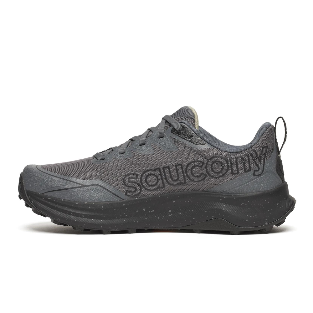 Saucony Peregrine 16 Men's Trail Running Shoes (2E Width) - Carbon/Black