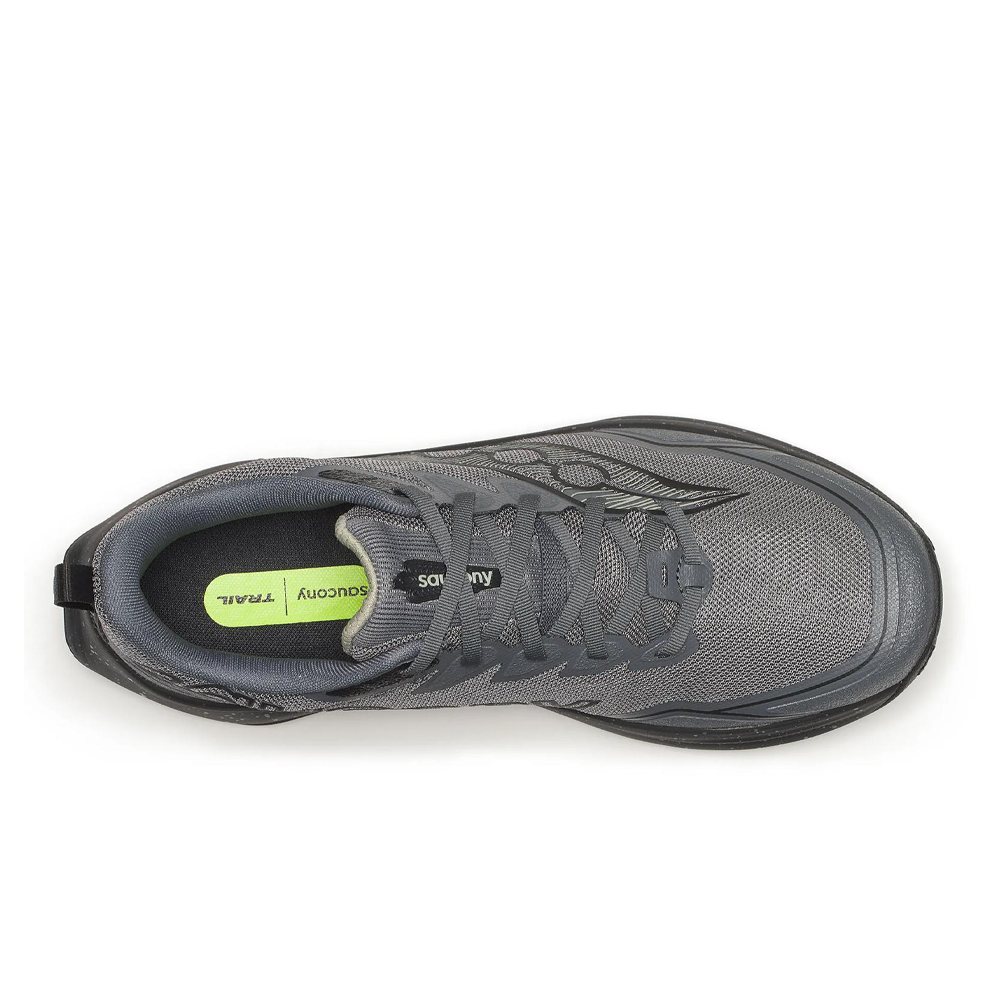 Saucony Peregrine 16 Men's Trail Running Shoes (2E Width) - Carbon/Black