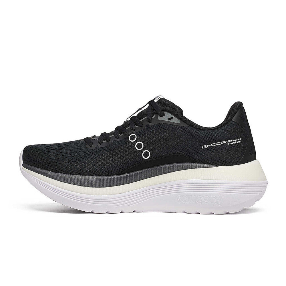 Saucony Endorphin Trainer Men's Running Shoes - Black/White