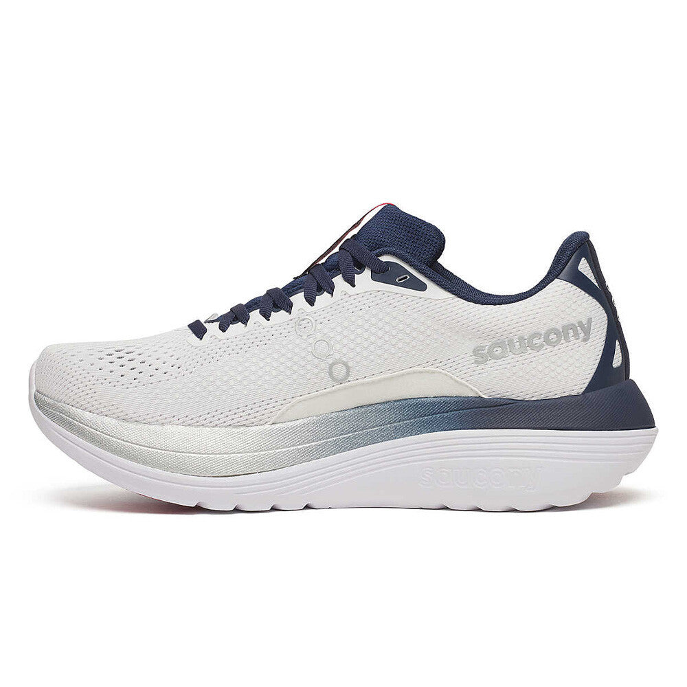 Saucony Endorphin Trainer Men's Running Shoes - White/Navy