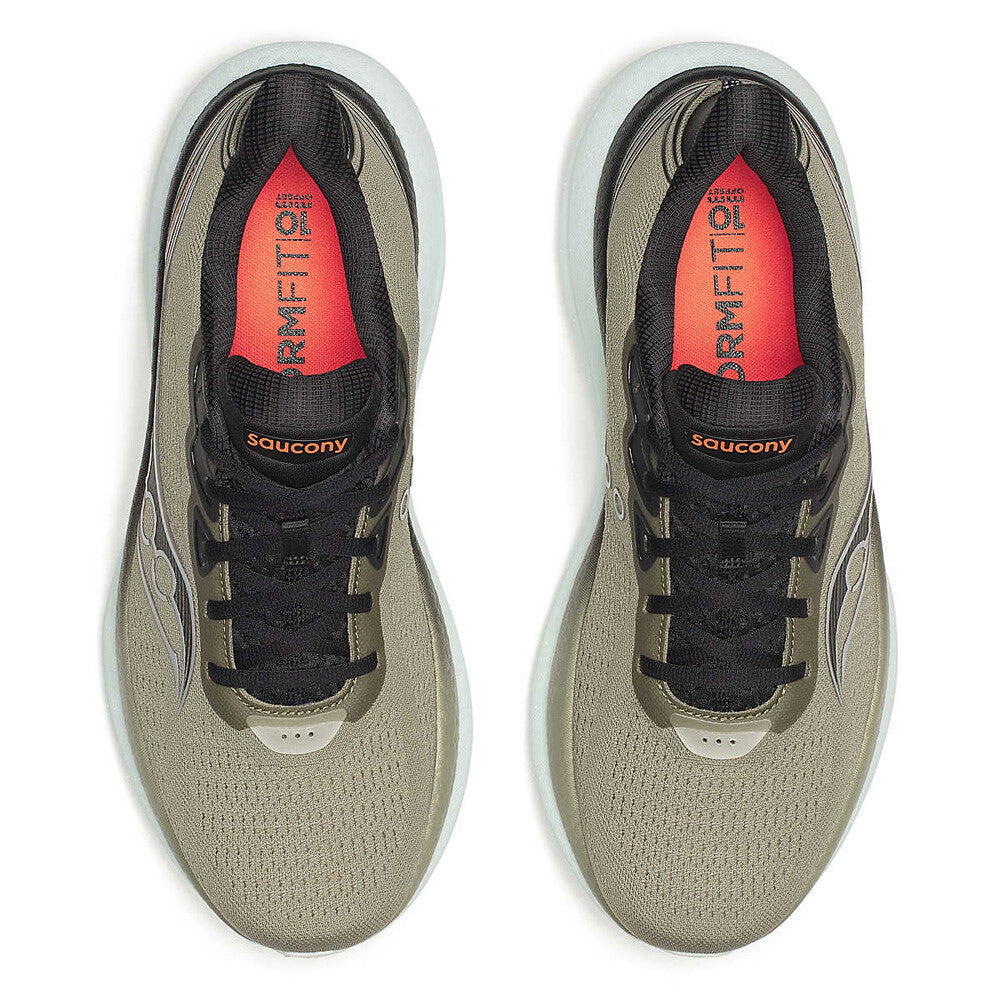 Saucony Triumph 23 Men's Running Shoes - Laurel/Black
