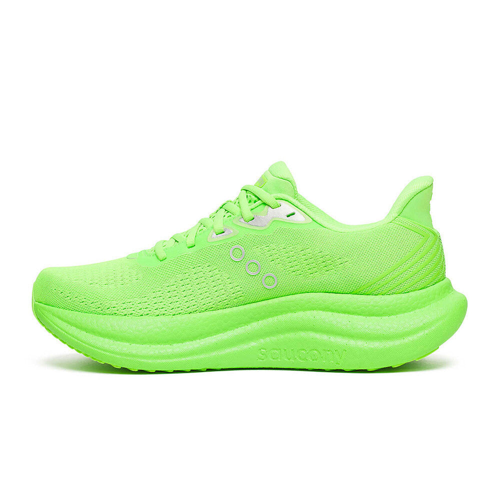 Saucony Triumph 23 Men's Running Shoes - Slime/Silver