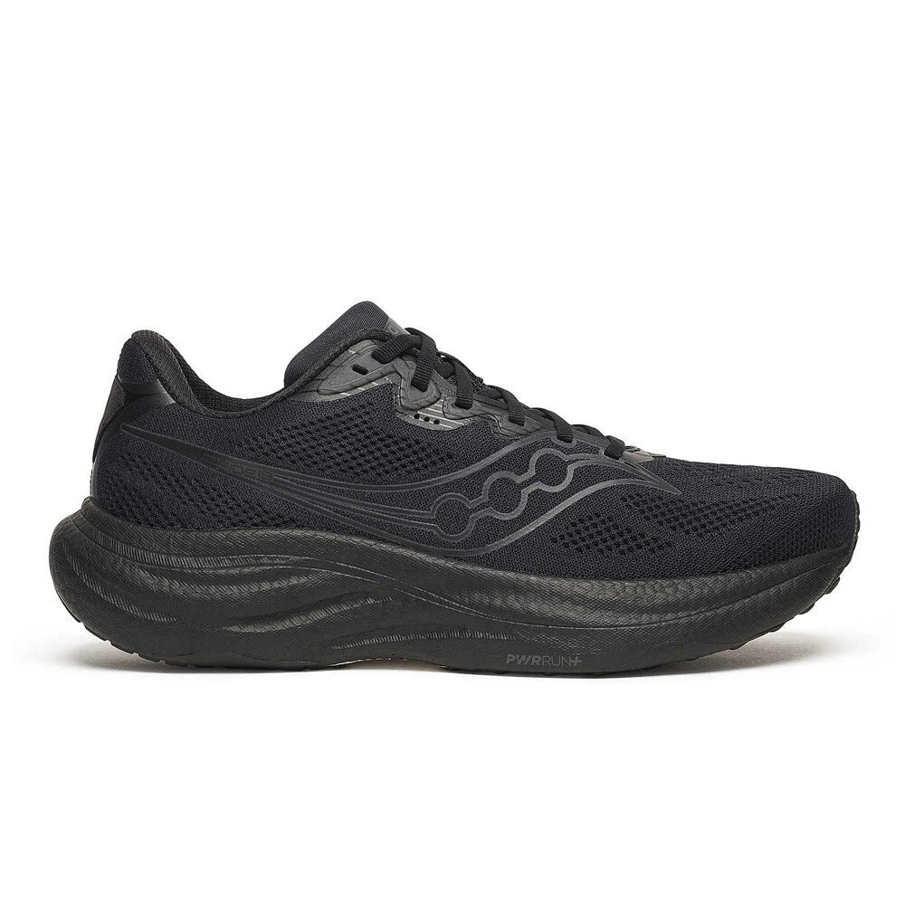 Saucony Ride 19 Men's Running Shoes - Triple Black