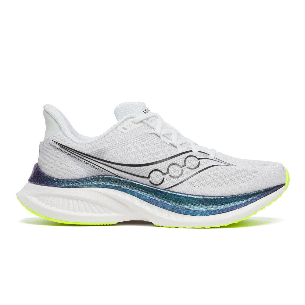 Saucony Endorphin Speed 5 Men's Running Shoes - White/Nightsky