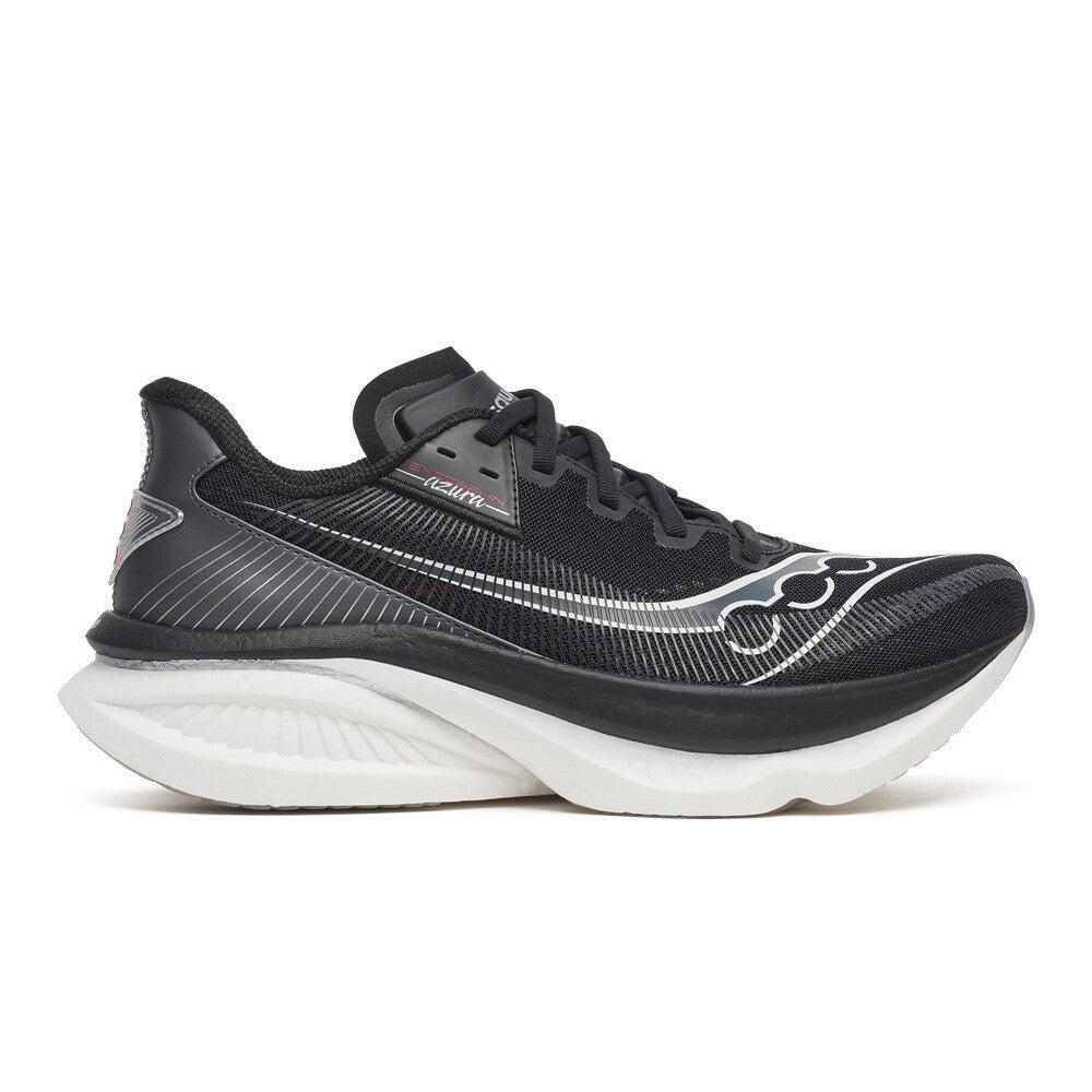 Saucony Endorphin Azura Men's Running Shoes - Black/White