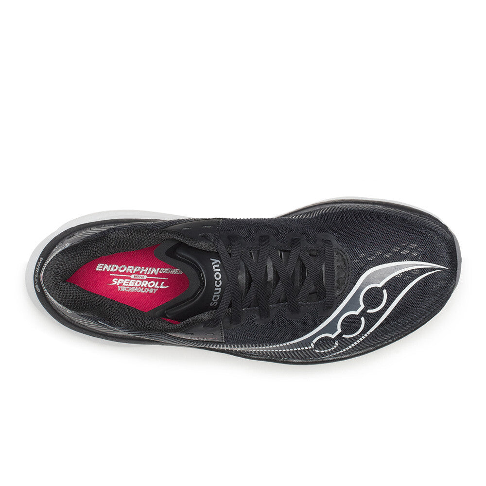Saucony Endorphin Azura Men's Running Shoes - Black/White