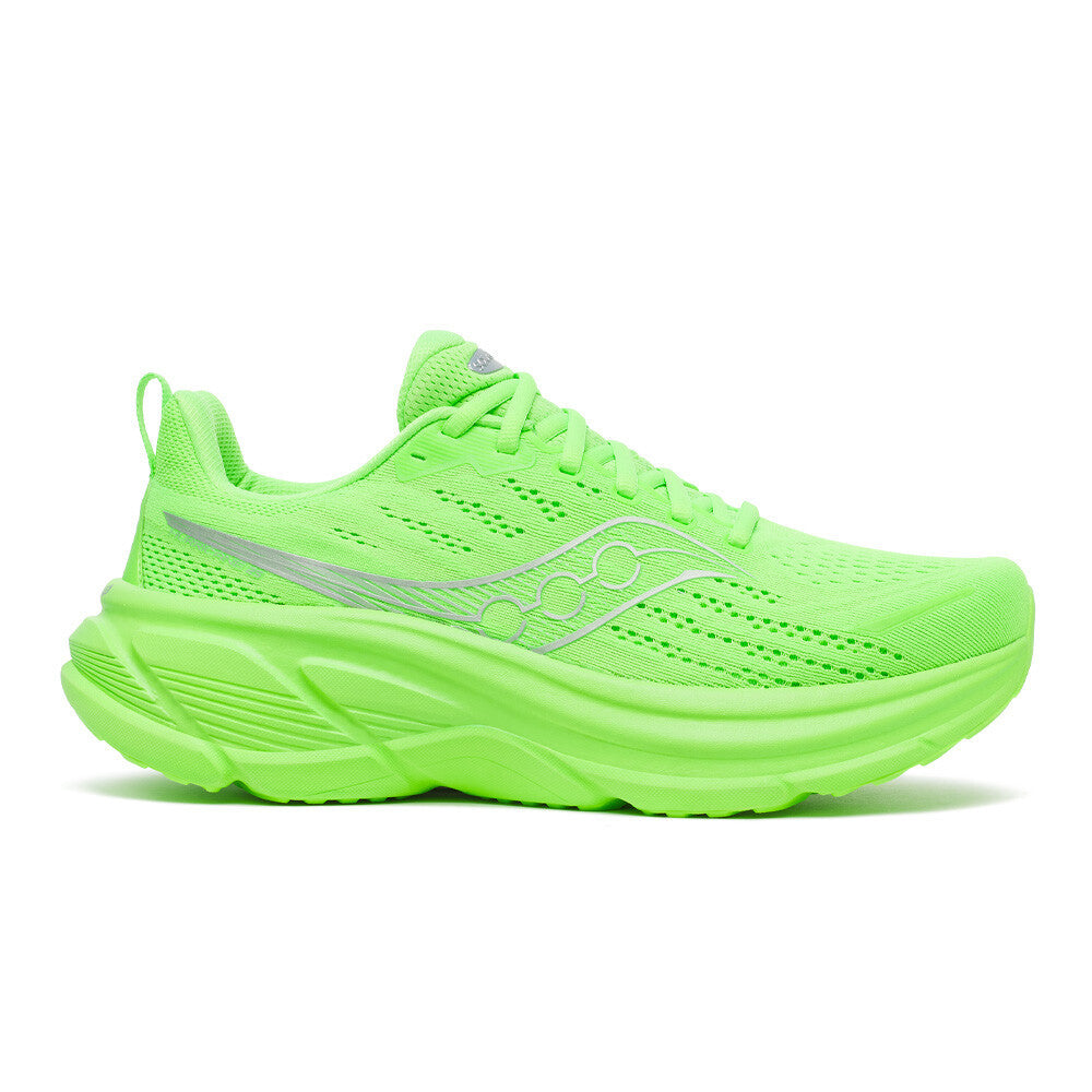 Saucony Hurricane 25 Men's Running Shoes - Slime/Silver