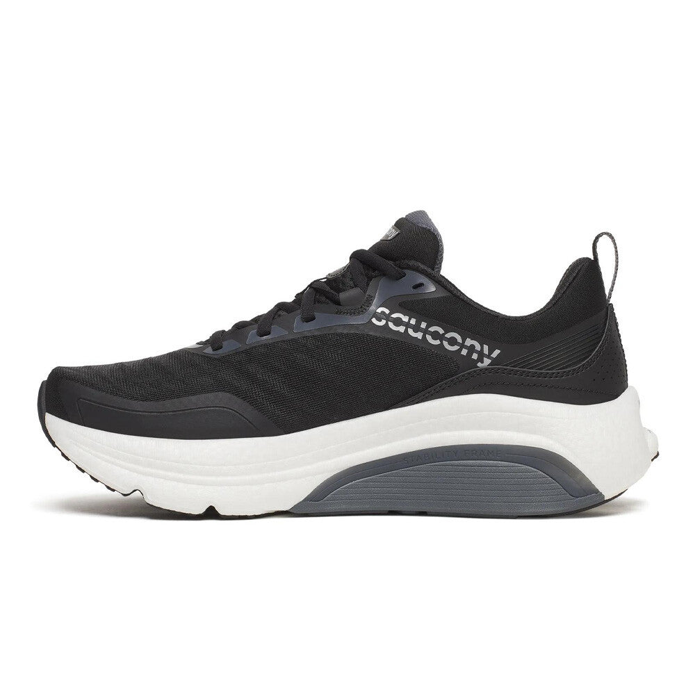 Saucony Omni 23 ST Men's Running Shoes - Black/Silver