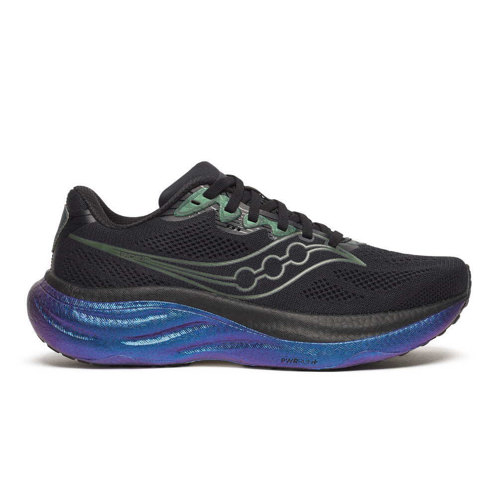 Saucony Ride 19 Women's Running Shoes - Black/Nightsky