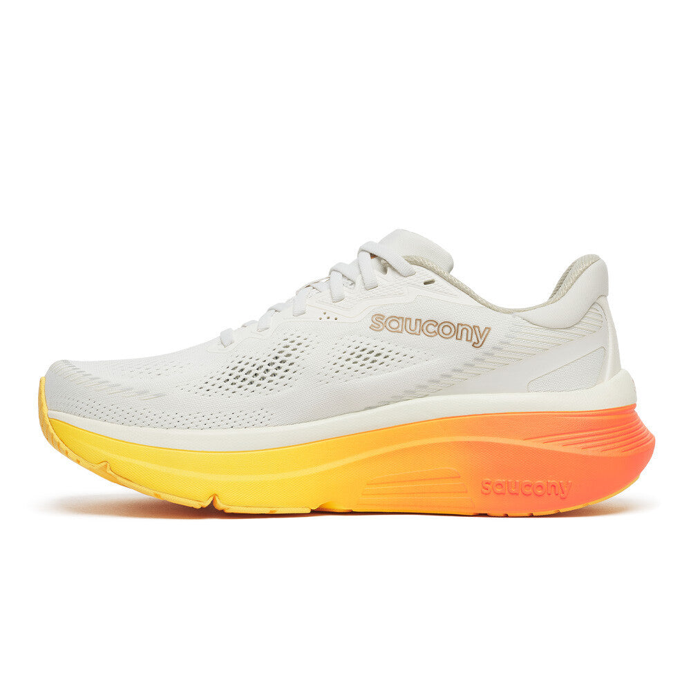 Saucony Guide 19 Men's Running Shoes - Ivory/Fire
