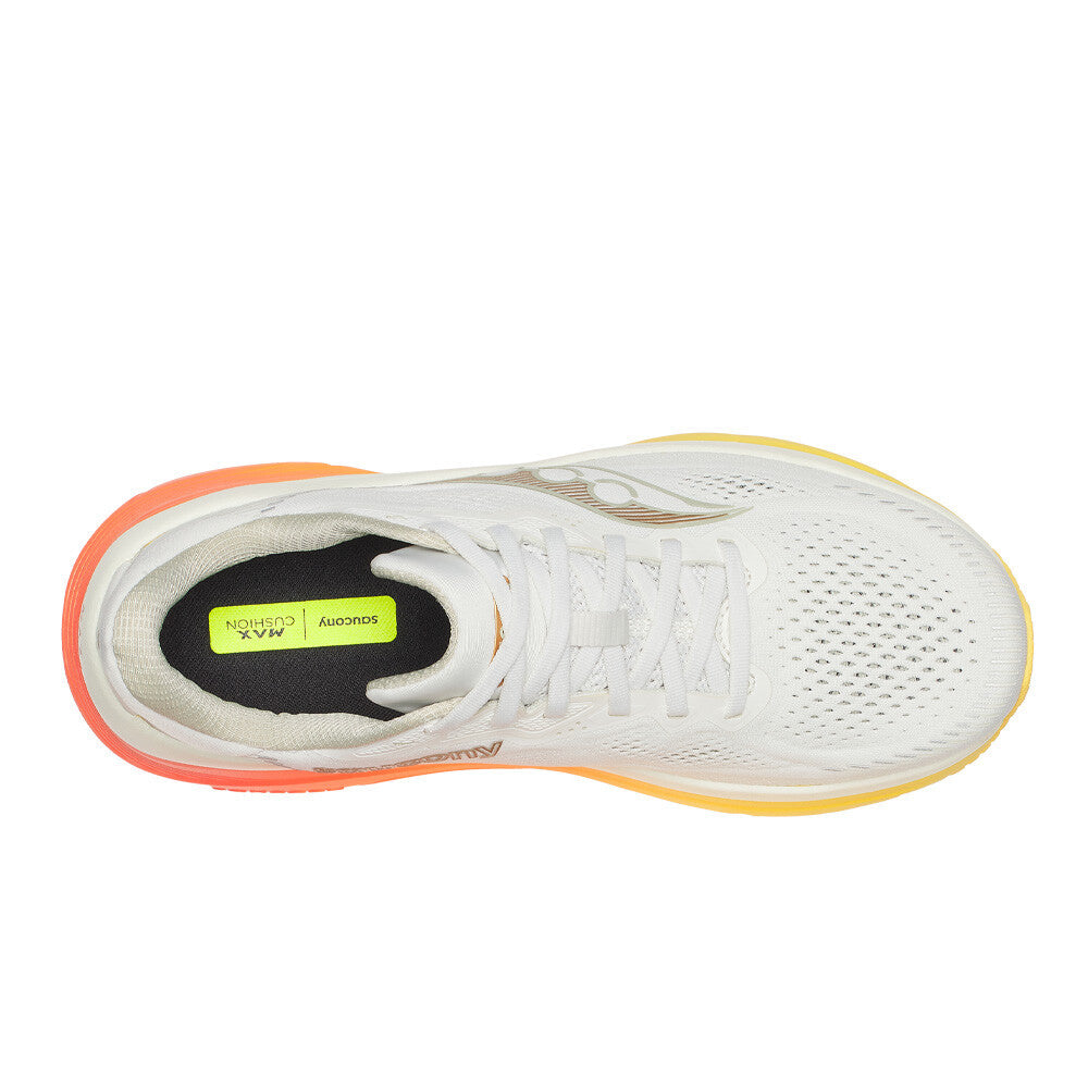 Saucony Guide 19 Men's Running Shoes - Ivory/Fire