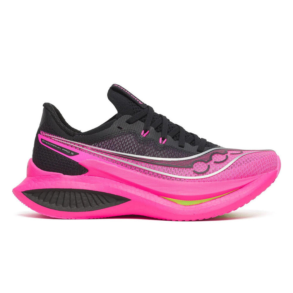 Saucony Endorphin Pro 5 Women's Running Shoes - Black/Shock