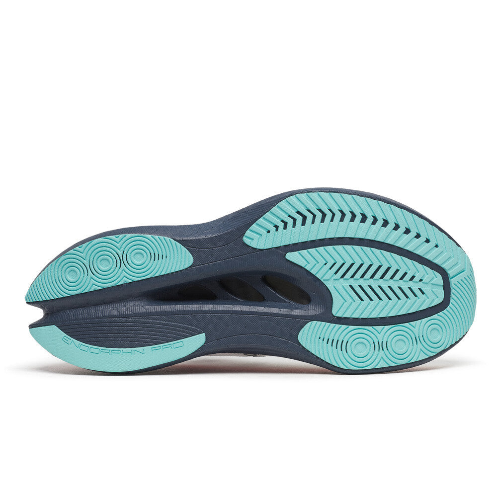 Saucony Endorphin Pro 5 Women's Running Shoes - White/Navy