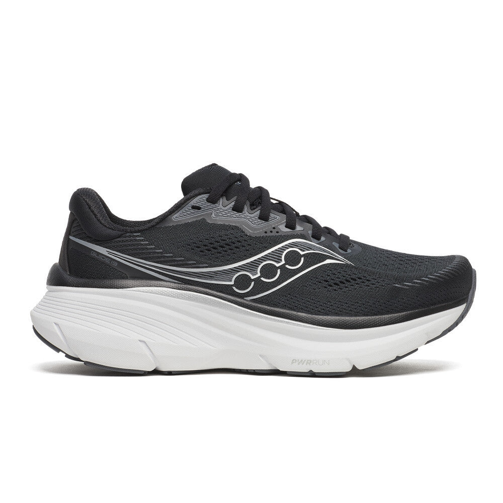 Saucony Guide 19 Women's Running Shoes - Black/Silver