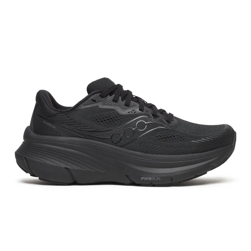 Saucony Guide 19 Women's Running Shoes - Triple Black (2)