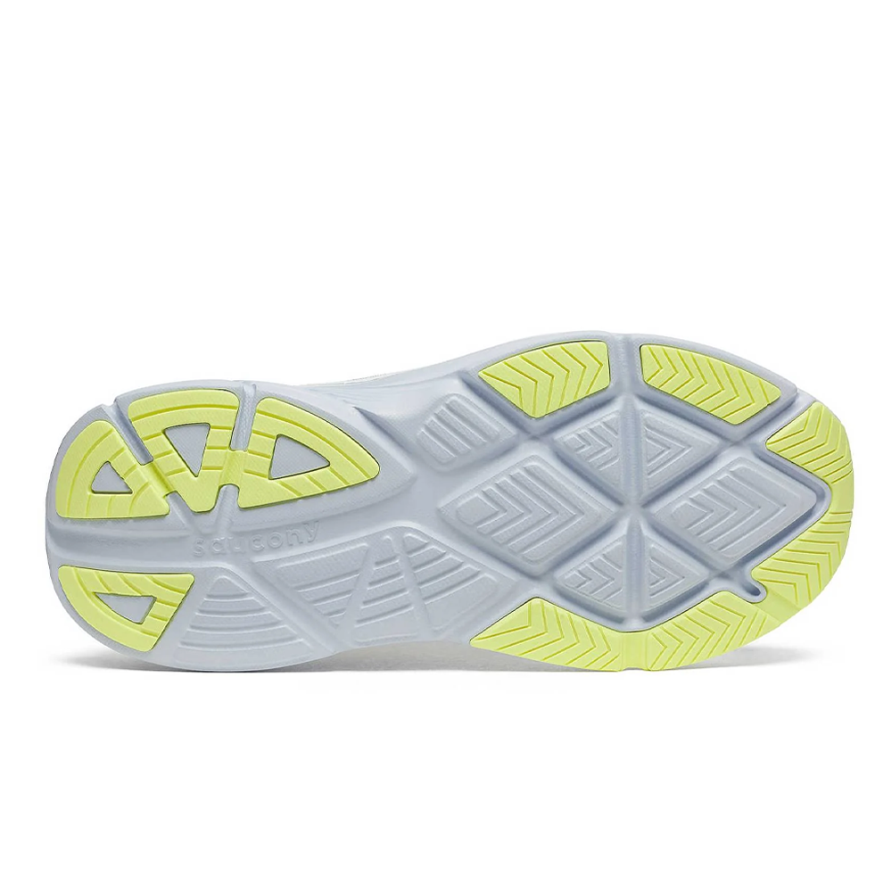 Saucony Guide 18 Women's Running Shoes (D Width) - White/Ice Melt