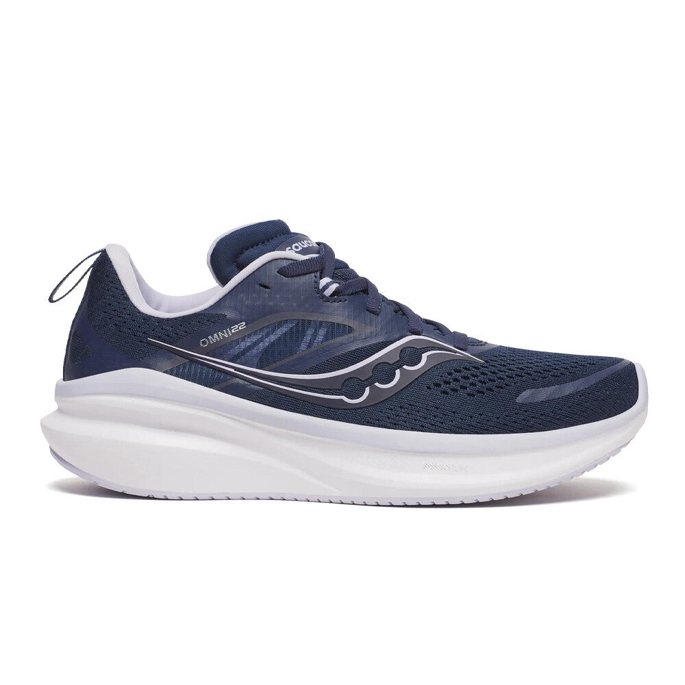 Saucony Omni 22 Women's Running Shoes - Navy/Aster