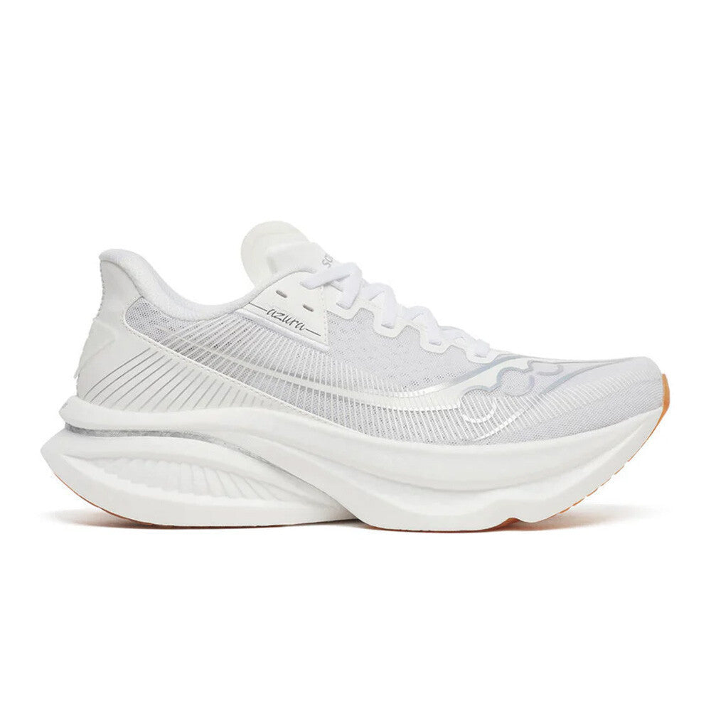 Saucony Endorphin Azura Men's Running Shoes - White/Gum