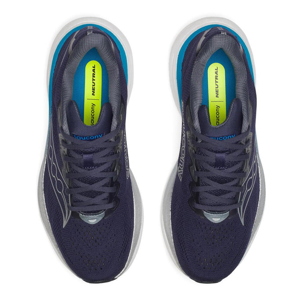 Saucony Ride 19 Men's Running Shoes - Naval/Cobalt
