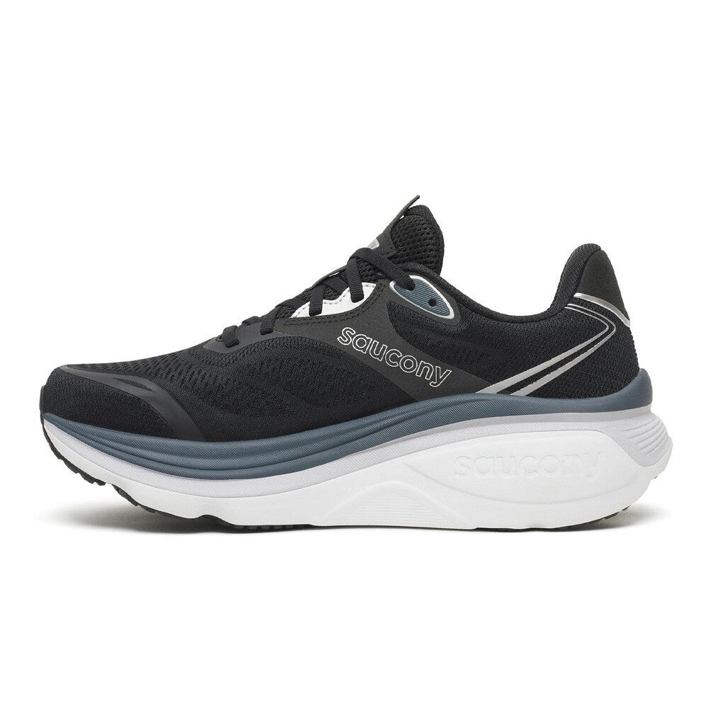 Saucony Hurricane 26 Men's Running Shoes - Black/Silver
