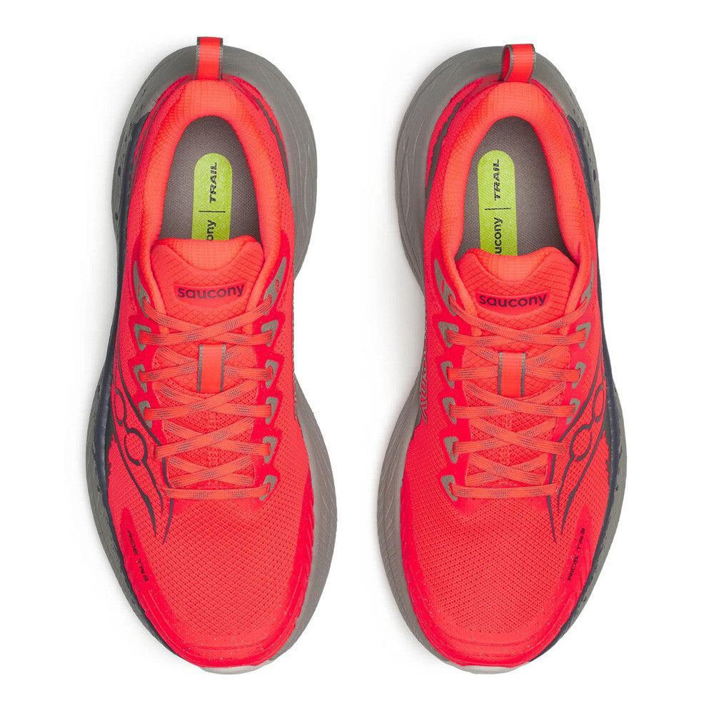 Saucony Ride TR3 Men's Trail Running Shoes - Vizired/Gadget