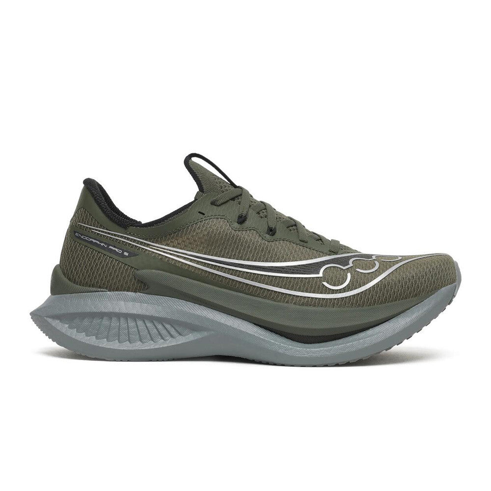 Saucony Endorphin Pro 5 Men's Running Shoes - Fatigue/Black