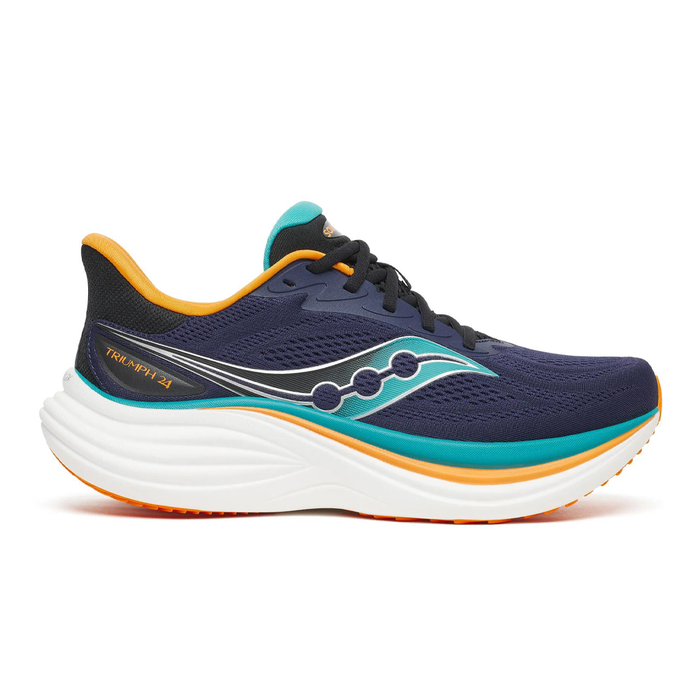 Saucony Triumph 24 Men's Running Shoes - Naval/Tranquil