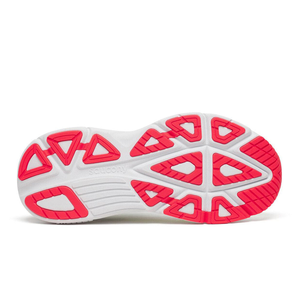 Saucony Guide 19 Men's Running Shoes - White/Citron
