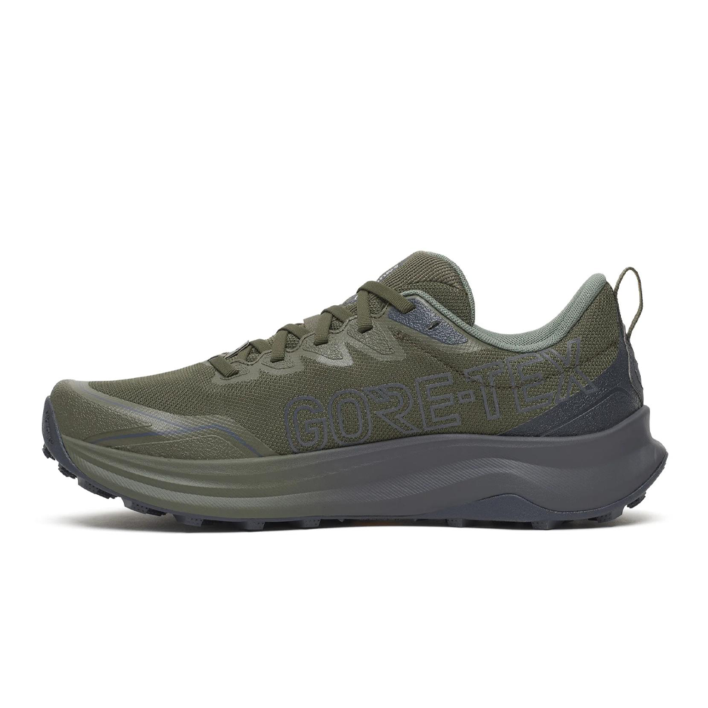 Saucony Peregrine 16 GORE-TEX Men's Trail Running Shoes - Fatigue/Ebony