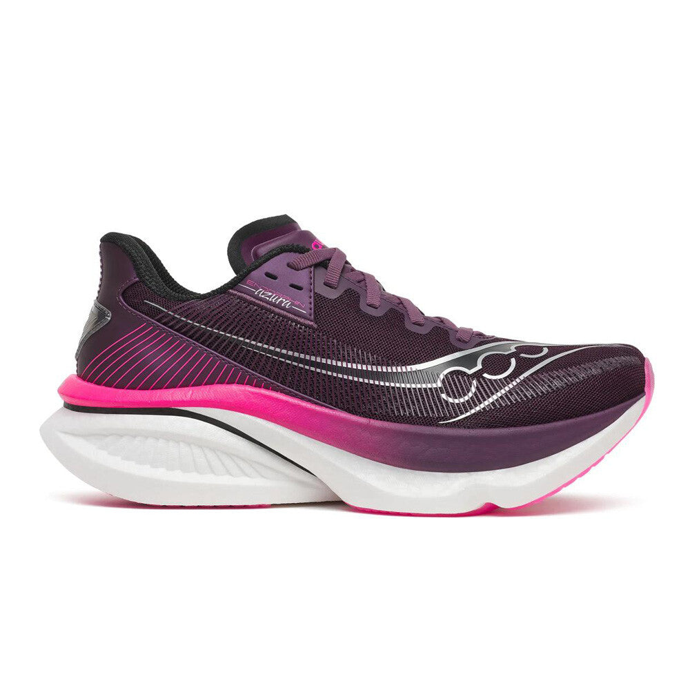 Saucony Endorphin Azura Women's Running Shoes - Eggplant/Shock