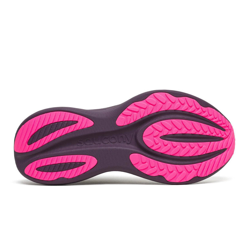 Saucony Triumph 24 Women's Running Shoes - Quartz/Eggplant