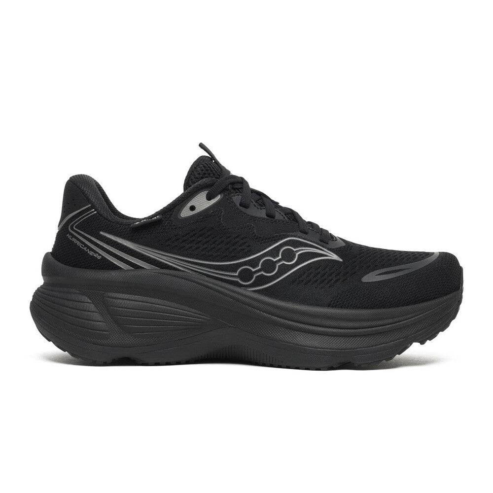 Saucony Hurricane 26 GORE-TEX Women's Running Shoes - Triple Black