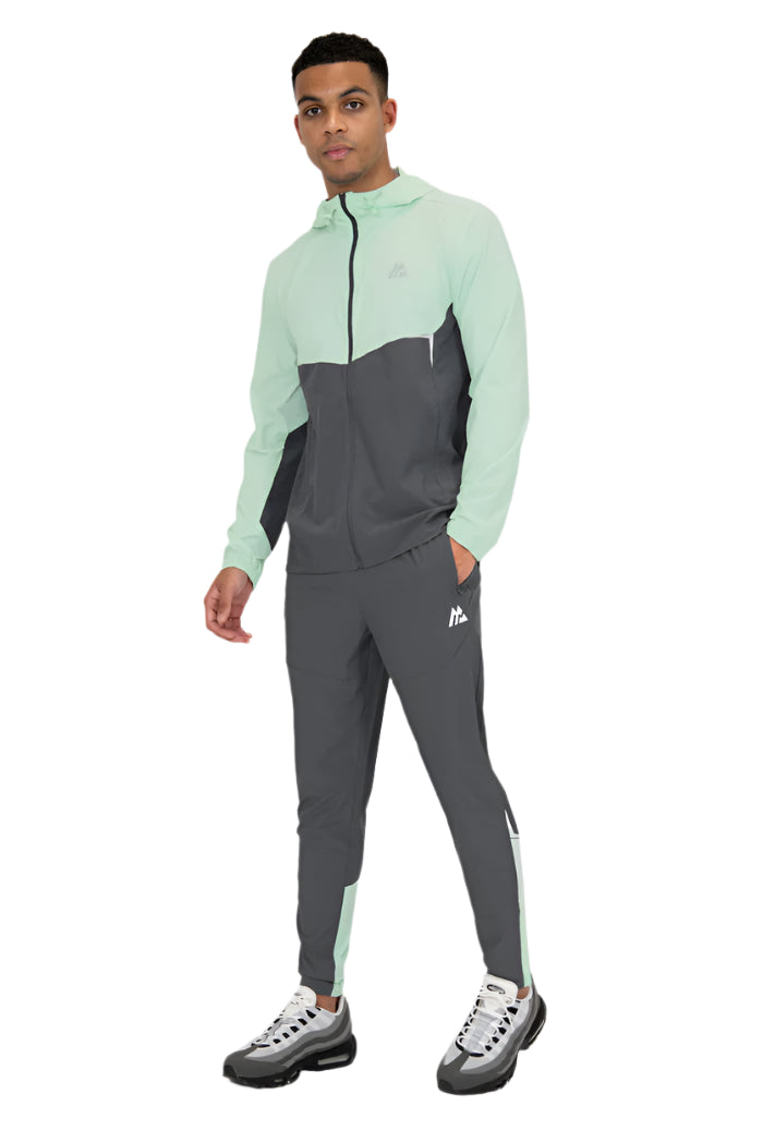 MONTIREX surge tracksuit - seafoam/slate grey