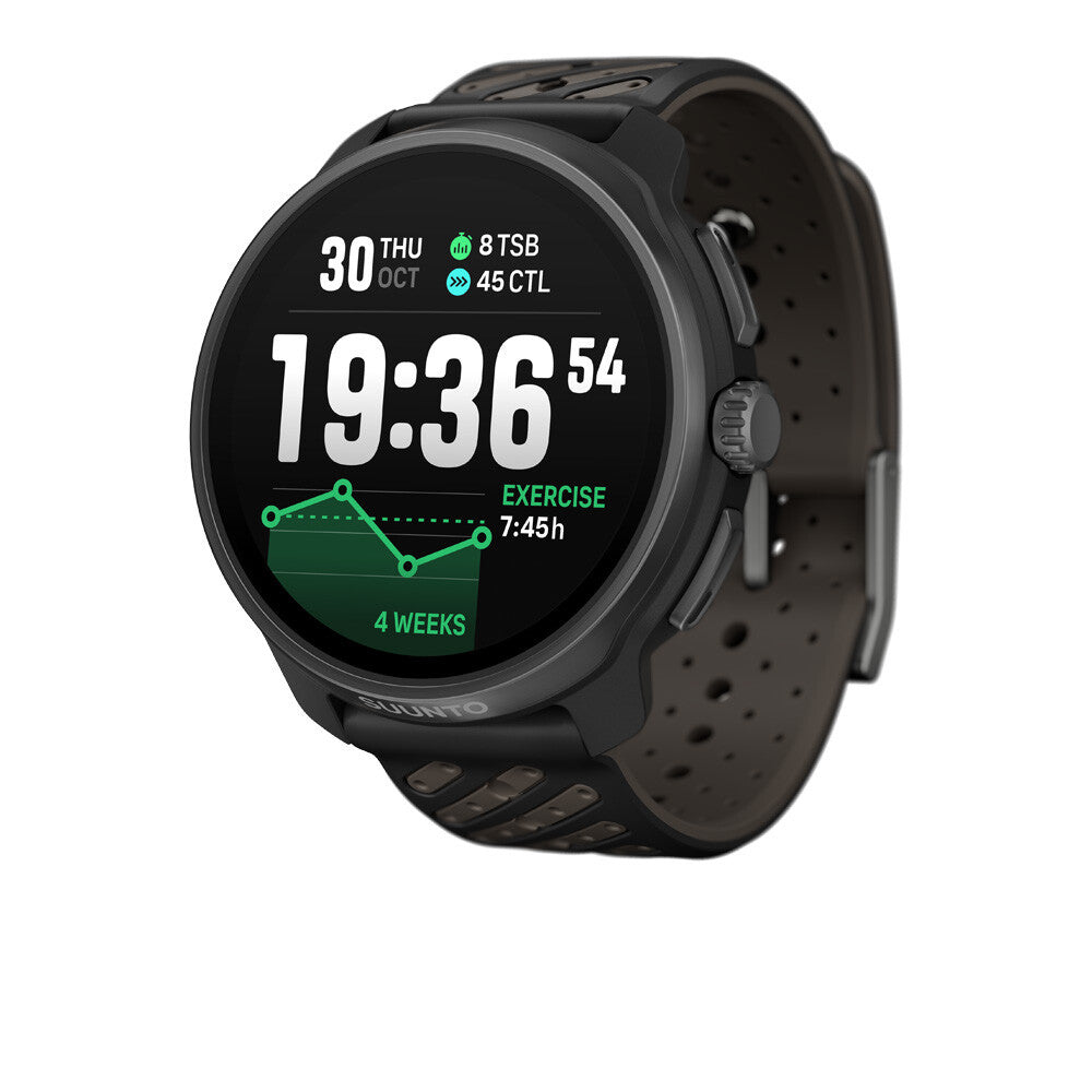 Suunto Race 2 Titanium GPS Watch - Titanium Black