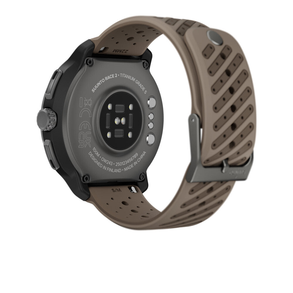Suunto Race 2 Titanium GPS Watch - Titanium Trail