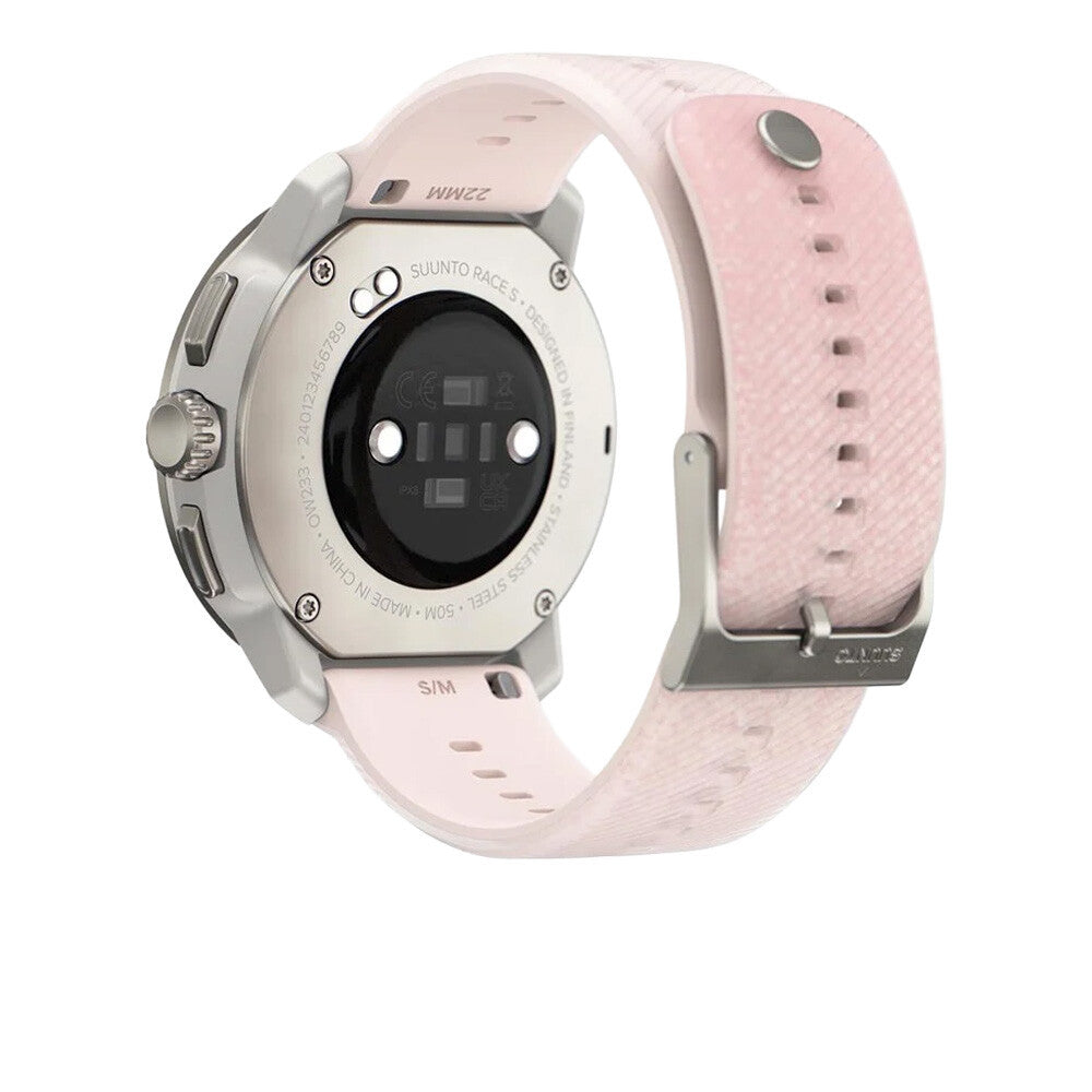 Suunto Race S GPS Watch - Powder Pink
