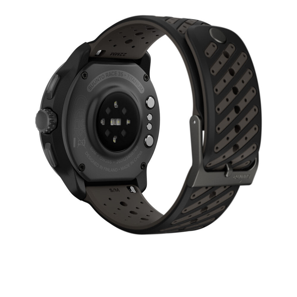Suunto Race 3S GPS Watch - Titanium Black