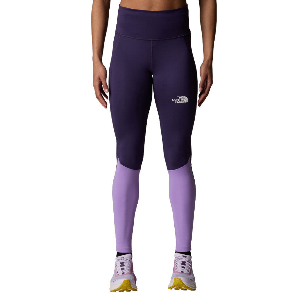 The North Face Trail Run Women's Running Tights - Eternal Purple/Purple Granite