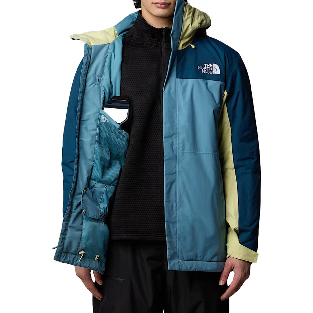 The North Face Freedom Insulated Men's Jacket - Algae Blue/Nettle/Midnight Petrol