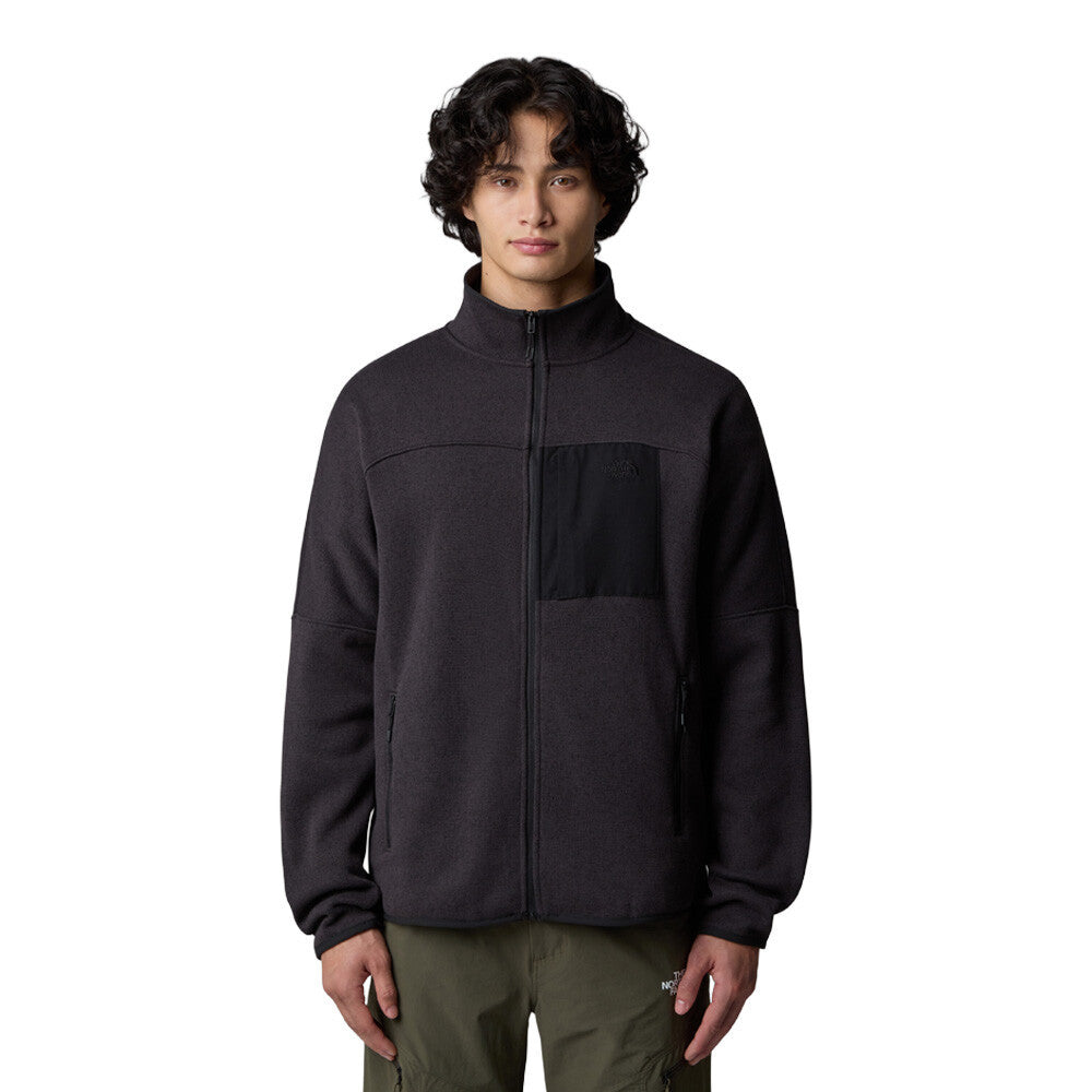 The North Face Front Range Fleece Men's Jacket - Black Heather