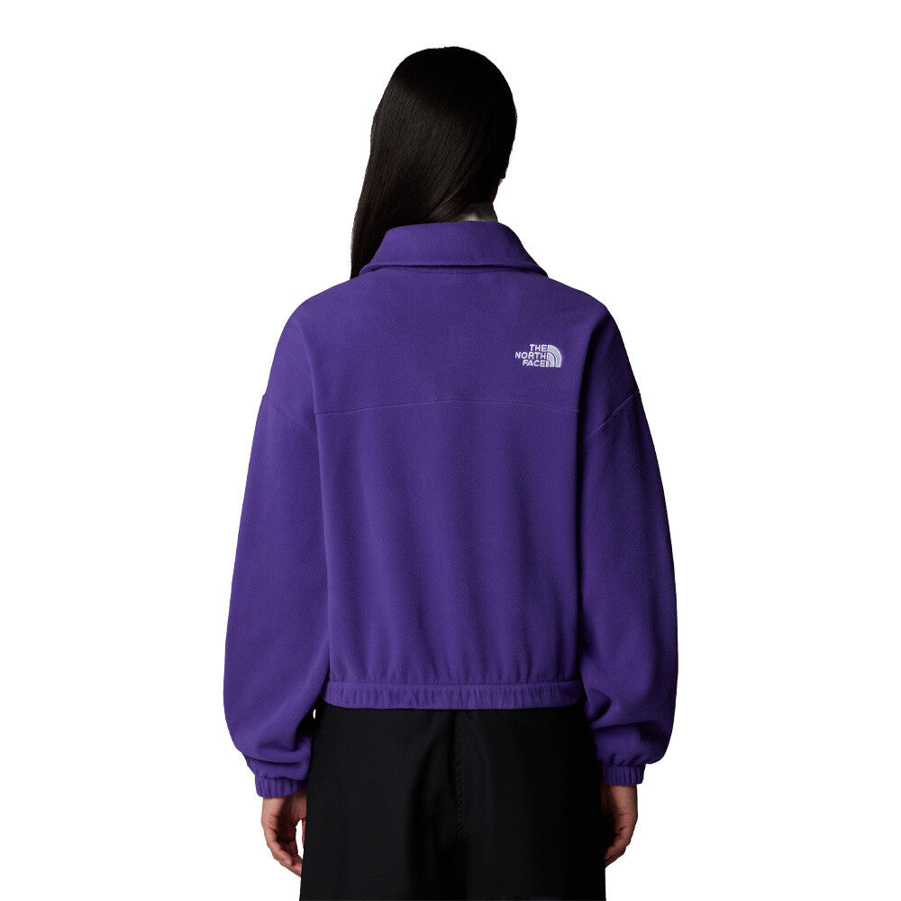 The North Face 100 Glacier 1/2 Zip Women's Jacket - Peak Purple