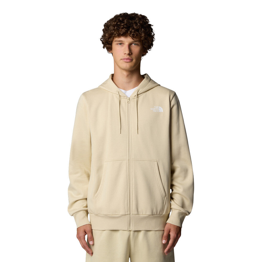The North Face Simple Dome Full Zip Men's Hoodie - Gravel
