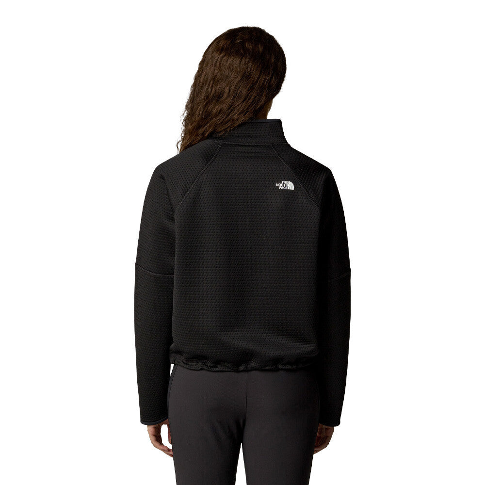 The North Face Vertical Thermal 1/4 Zip Women's Half Zip Top - Black