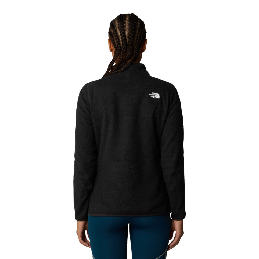 The North Face 100 Glacier 1/4 Zip Women's Half Zip Top - Black/Npf