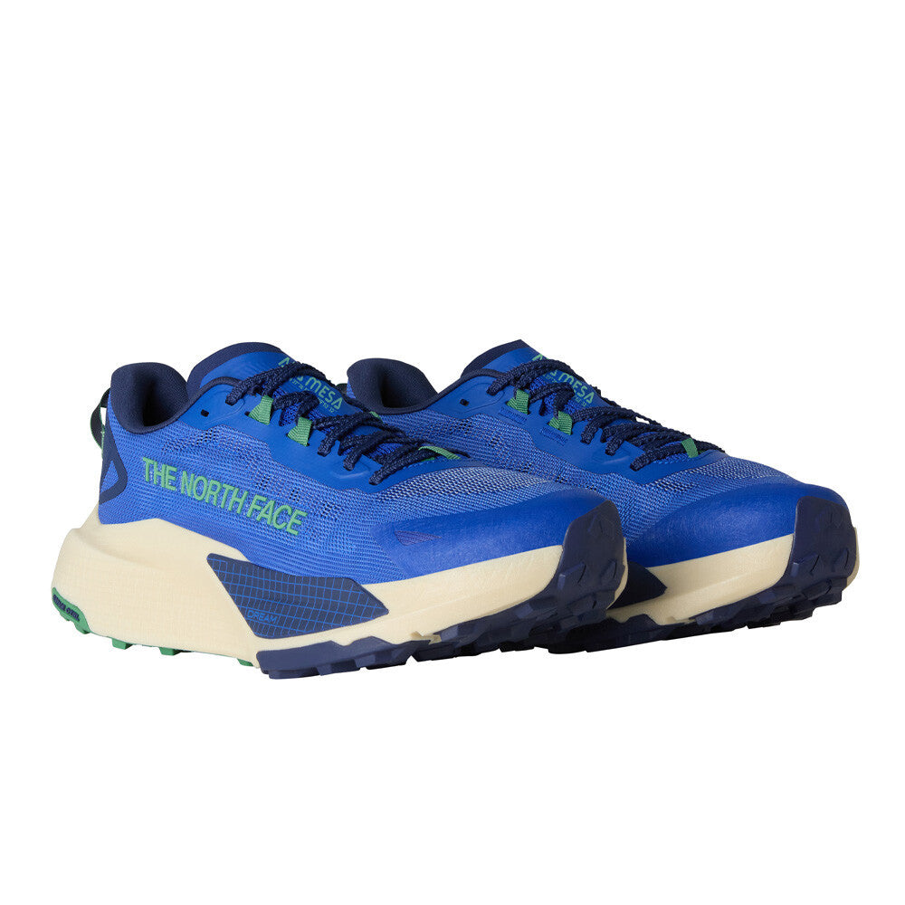 The North Face Altamesa 500 V2 Men's Trail Running Shoes - Blue/Dimmed Algae
