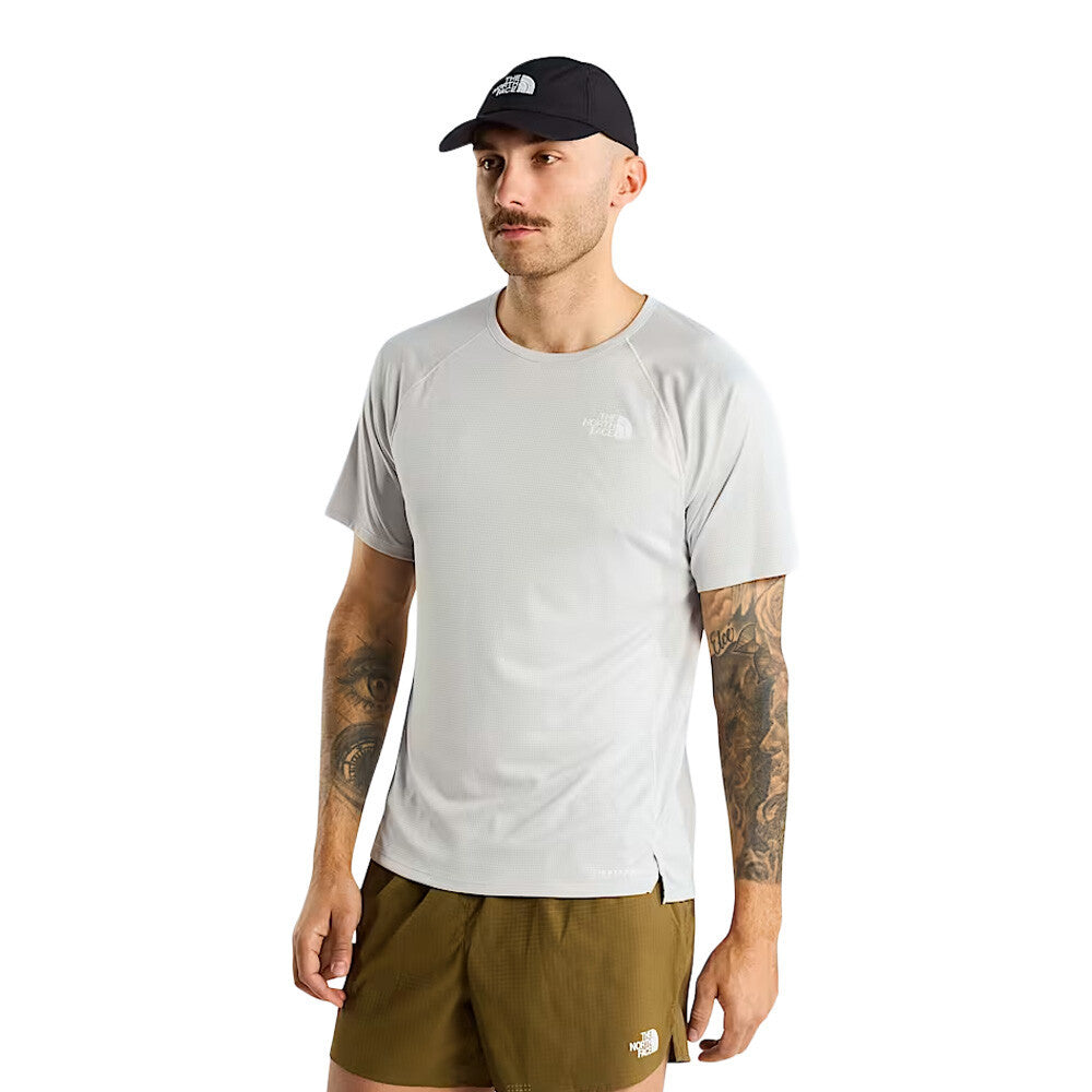 The North Face Sunriser Men's Trail Running T-Shirt - Cumulus Cloud