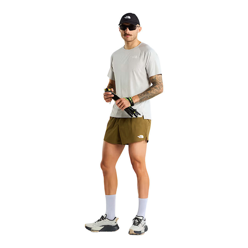The North Face Sunriser Men's Trail Running T-Shirt - Cumulus Cloud