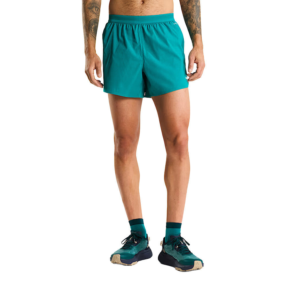 The North Face Sunriser 5 Inch Men's Trail Running Shorts - Restorative Teal