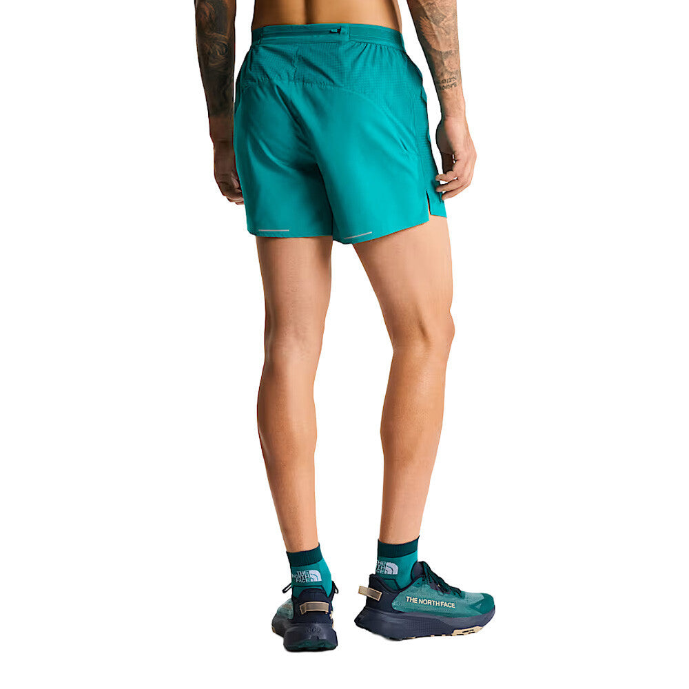 The North Face Sunriser 5 Inch Men's Trail Running Shorts - Restorative Teal