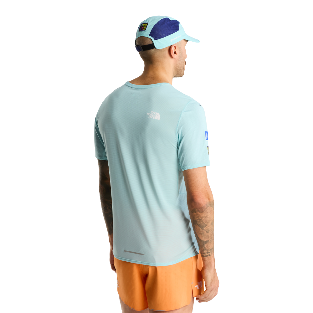 The North Face Summit Series High Men's Trail Running T-Shirt - Canal Blue